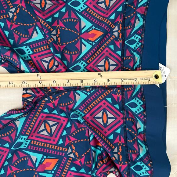 All For Color 1/4 Zip Pullover and Leggings Set  Ultra Prism Sz L Rainbow NWT - Picture 12 of 12